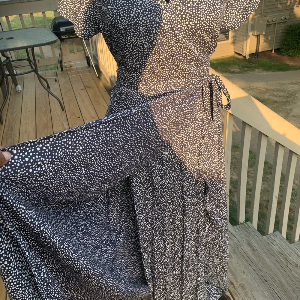 ROXY District Day Maxi wrap Dress - Picture 5 of 11